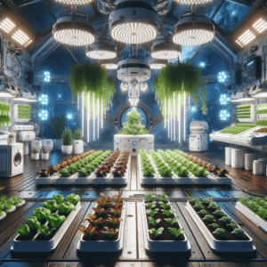 How space farming could revolutionize food production on Earth.