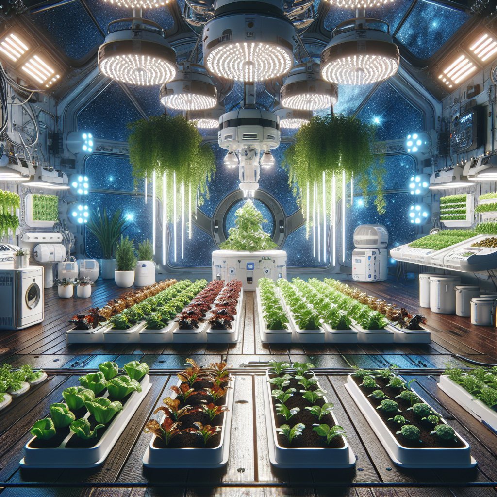 How space farming could revolutionize food production on Earth.