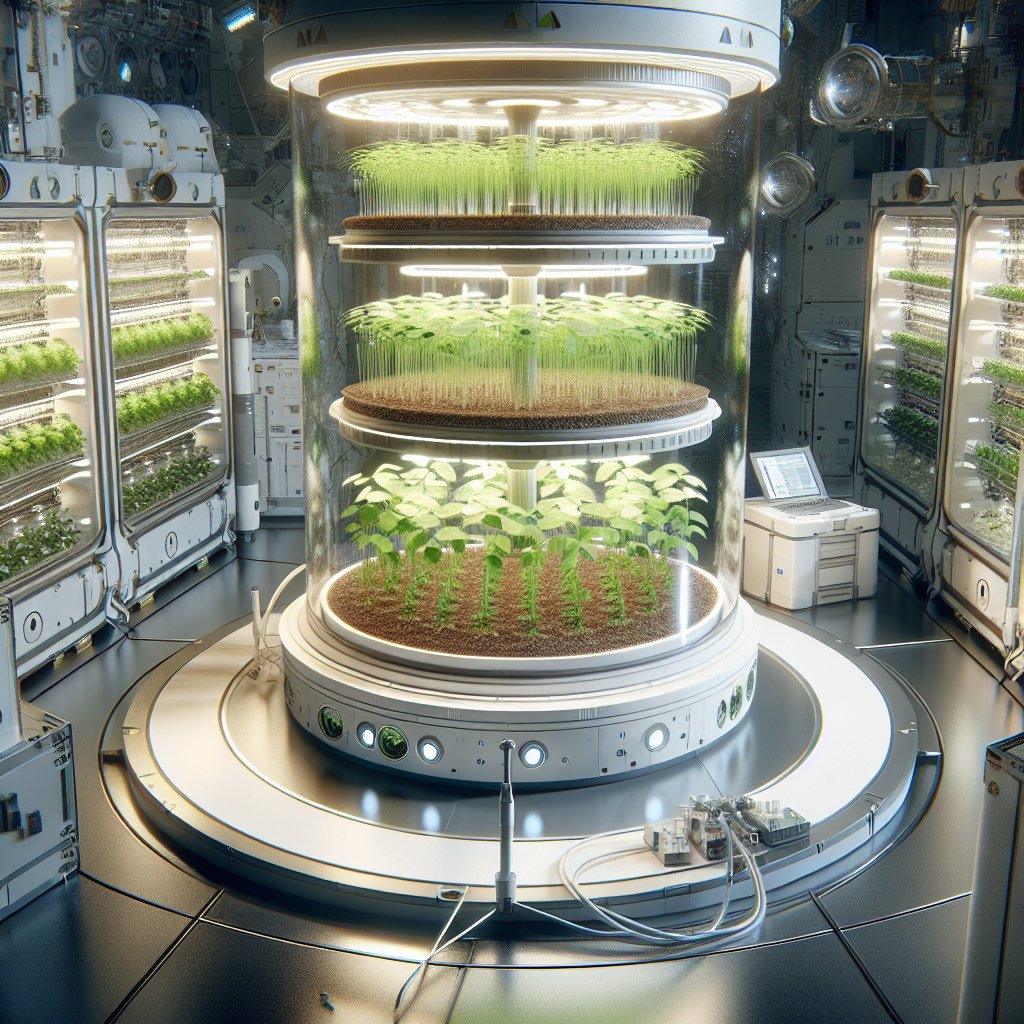 How NASA is advancing agricultural research in space.