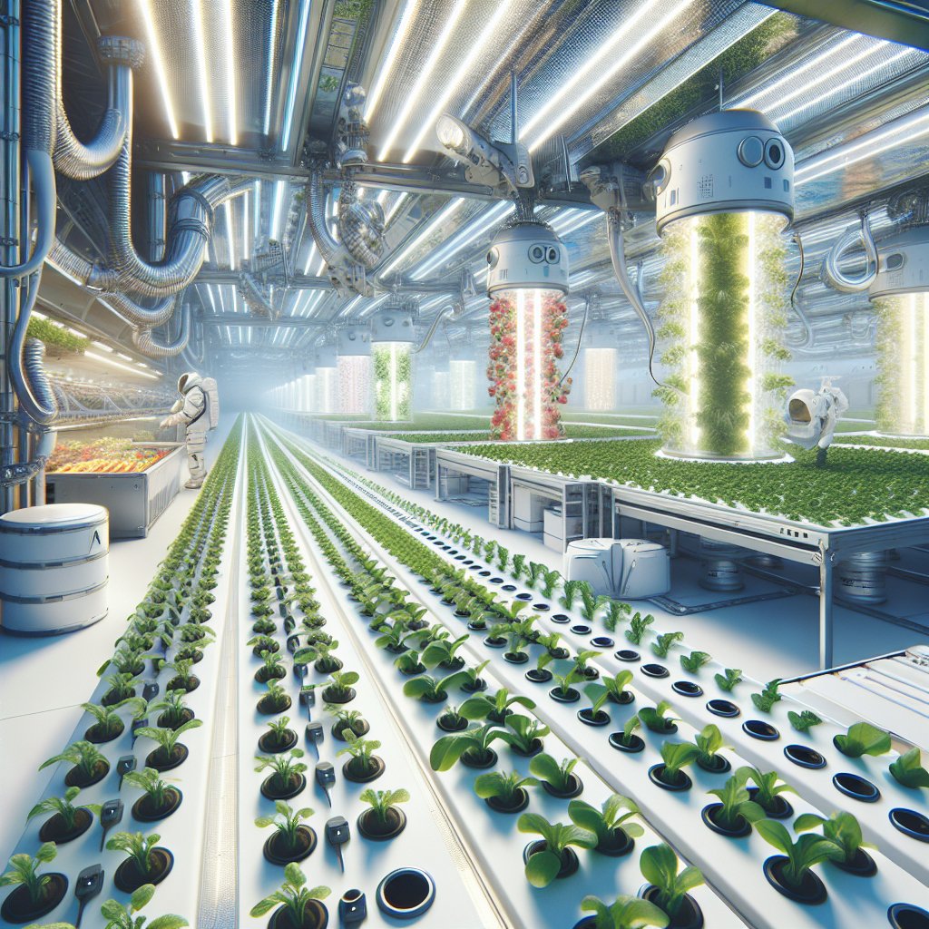 The future of farming: Lessons from space missions.