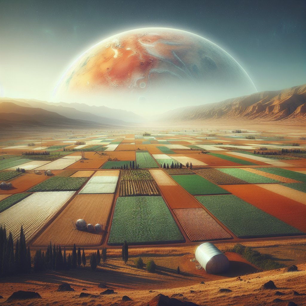 Terraforming Mars: Can agriculture make it possible?