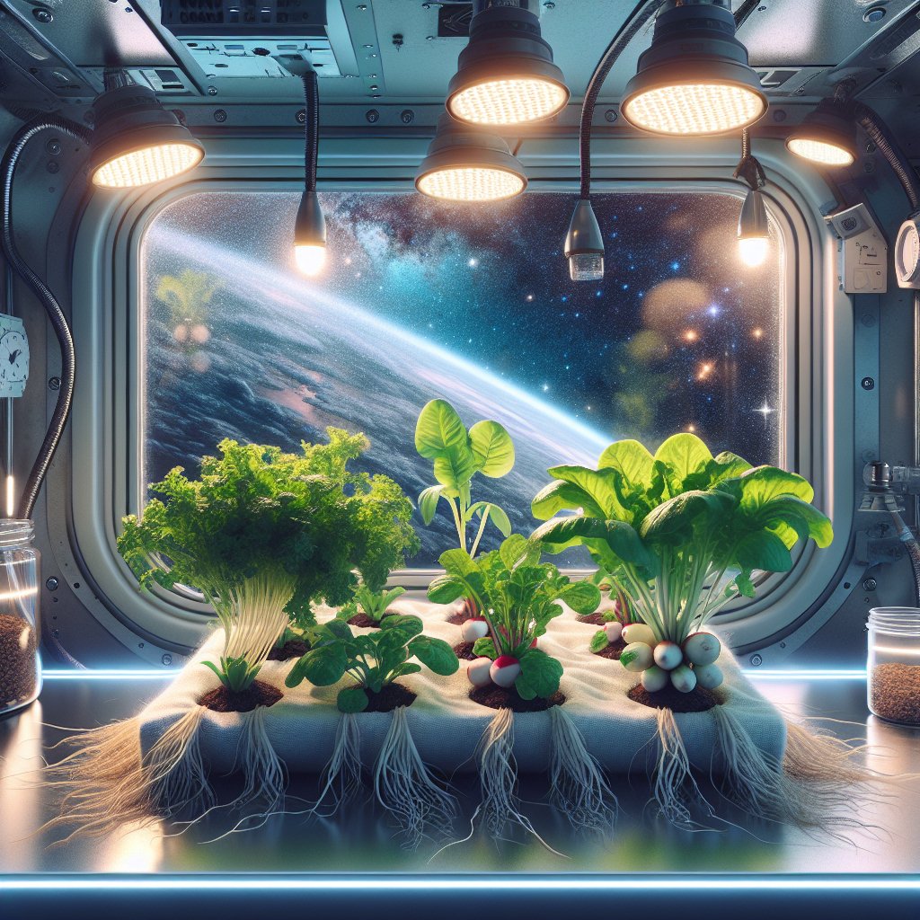 Growing vegetables in space: What we've learned so far.