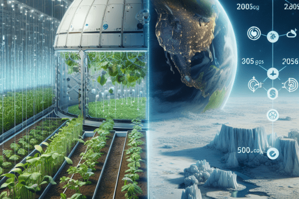 How climate change research benefits from space agriculture studies.