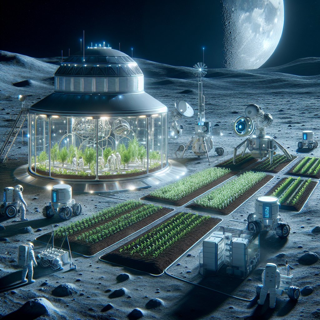 Future farming on the Moon: Concepts and challenges.