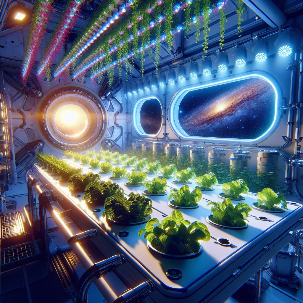 How to adapt Earth-based crops for space farming.