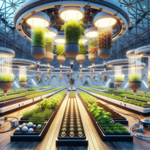 How zero-gravity farming could influence food production on Earth.