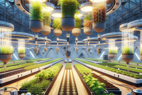 How zero-gravity farming could influence food production on Earth.