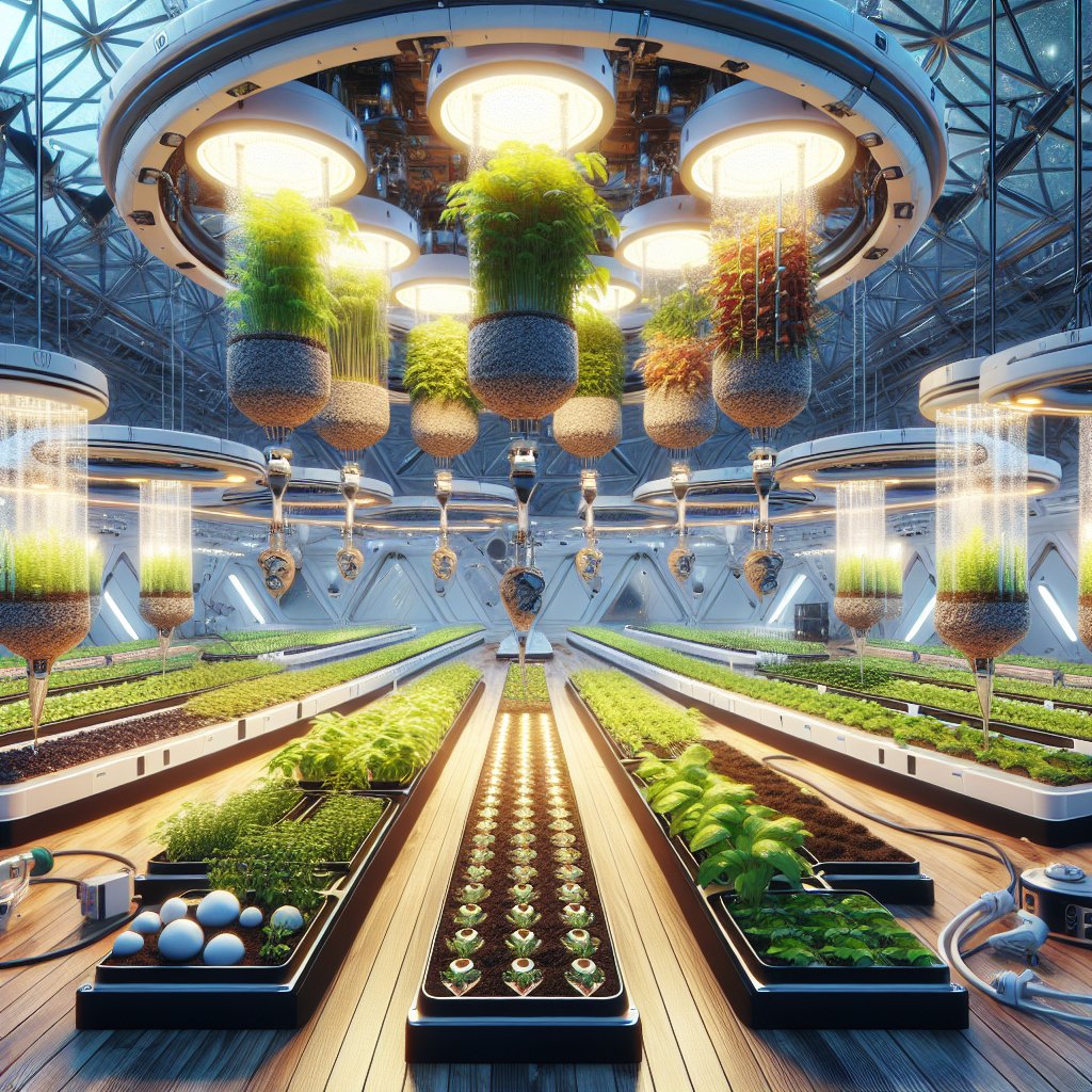 How zero-gravity farming could influence food production on Earth.