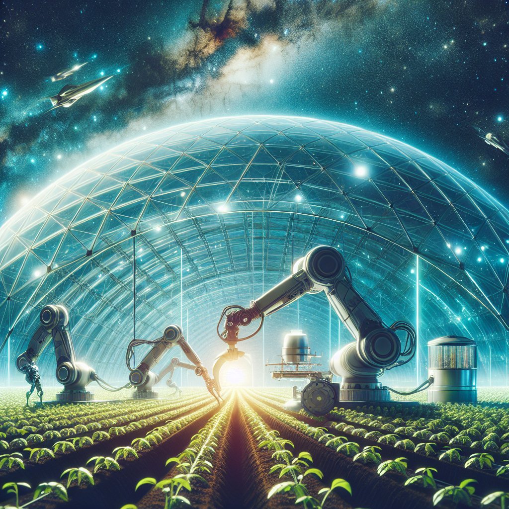 How robotic farming will transform agriculture in space.