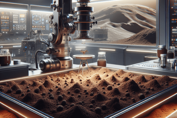 The science of creating synthetic soil for Martian farming.