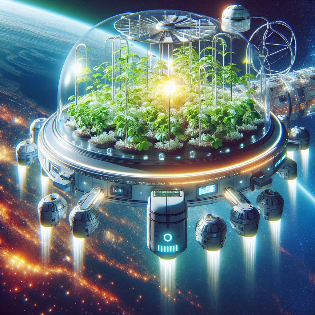 Future farming in space: A look at innovative startups.