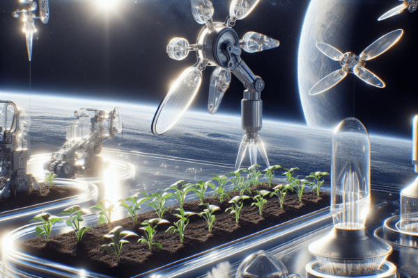 How 3D printing could revolutionize farming tools in space.