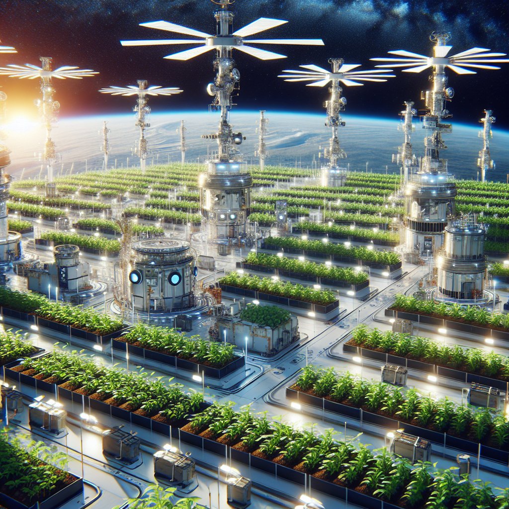 How space farming could inspire new technologies for Earth.