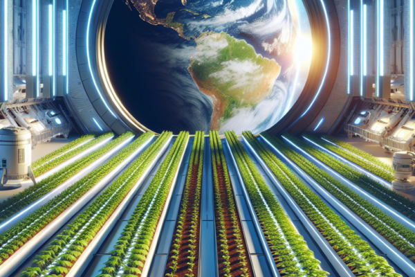 Can space farming solve food scarcity on Earth?