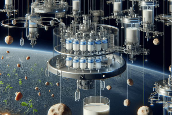 The future of protein production in space farming systems.