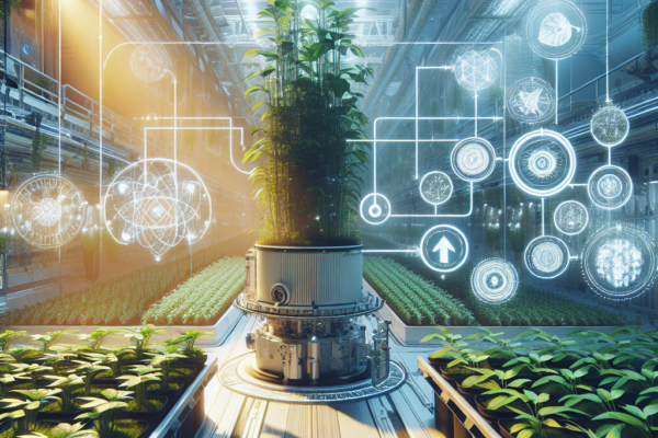 The importance of nutrient recycling in space farming.