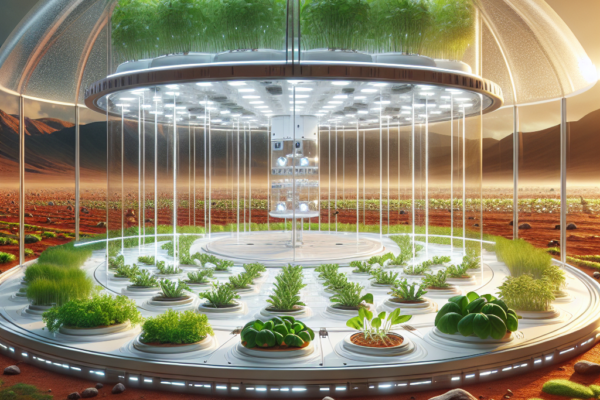 What crops are best suited for farming on Mars?