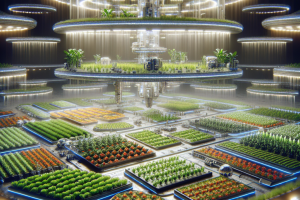 The future of farming beyond Earth: A speculative look.