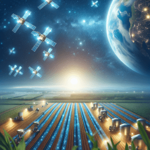 The role of satellite technology in future farming.