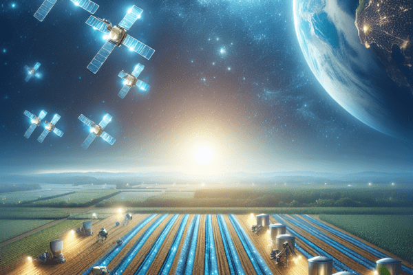 The role of satellite technology in future farming.