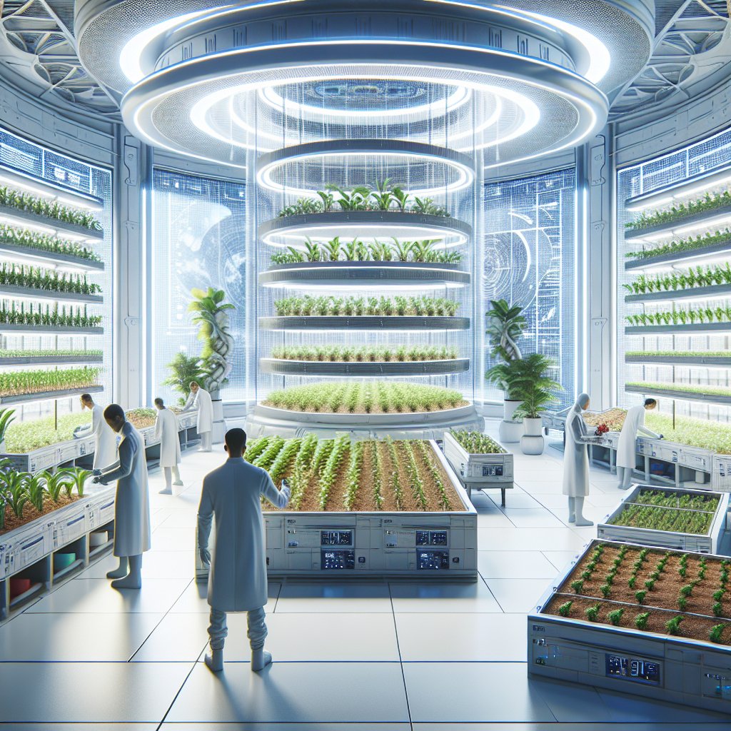 How space farming could contribute to global sustainability goals.