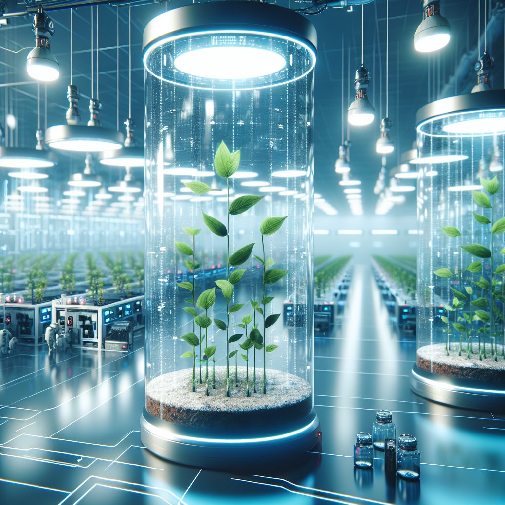 The role of synthetic biology in future space agriculture.