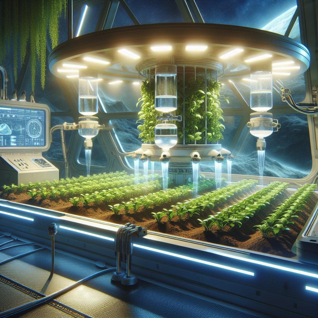 How space farming can address the challenges of water scarcity.