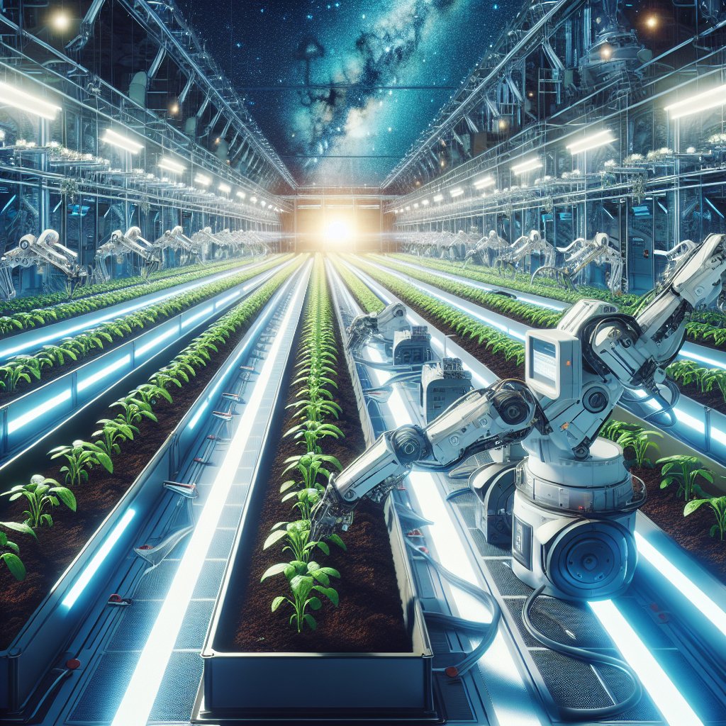 How autonomous systems are shaping the future of farming in space.