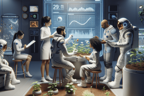 The role of community engagement in advancing space farming.