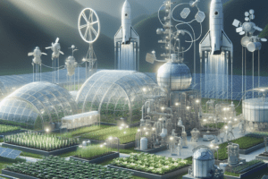 How energy-efficient farming technologies are inspired by space missions.