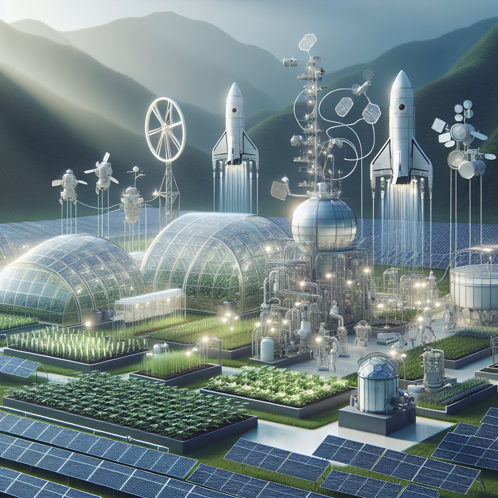 How energy-efficient farming technologies are inspired by space missions.