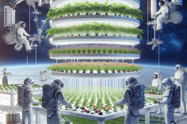 How cross-disciplinary research is driving the future of farming in space.